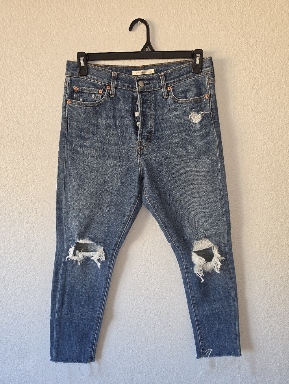 Levi's Wedgie Skinny Jeans Size 31 | High Rise Button Fly